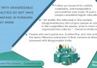 People with disagreeable personalities do not have an advantage in pursuing power at work