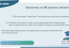 Investing in AI boosts growth