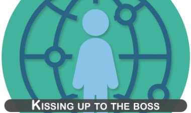 Kissing up to the boss can increase employees’ bad behavior in the workplace